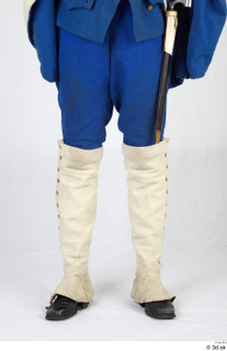  Photos Army man in cloth suit 3 17th century Army historical clothing lower body shoes with high cloth 0001.jpg